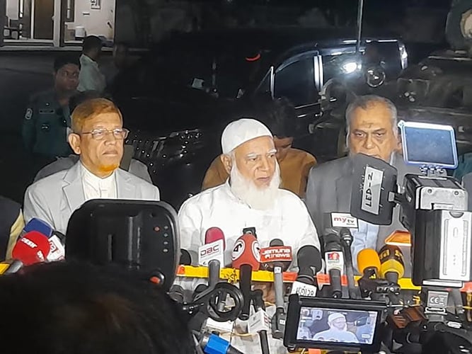 ন্যূনতম সংস্কার করে দ্রুত নির্বাচন দেওয়া উচিত : ডা. শফিকুর রহমান