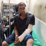 গুলিতে আহতদের হাসপাতালে চিকিৎসা দেয়া হয়, ছবি - নিউজনেক্সট ।