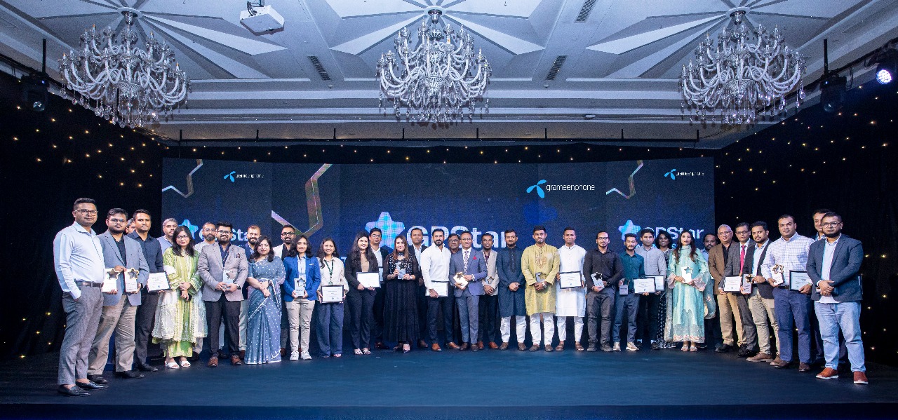 জিপিস্টার পার্টনারদের স্বীকৃতি দিলো গ্রামীণফোন