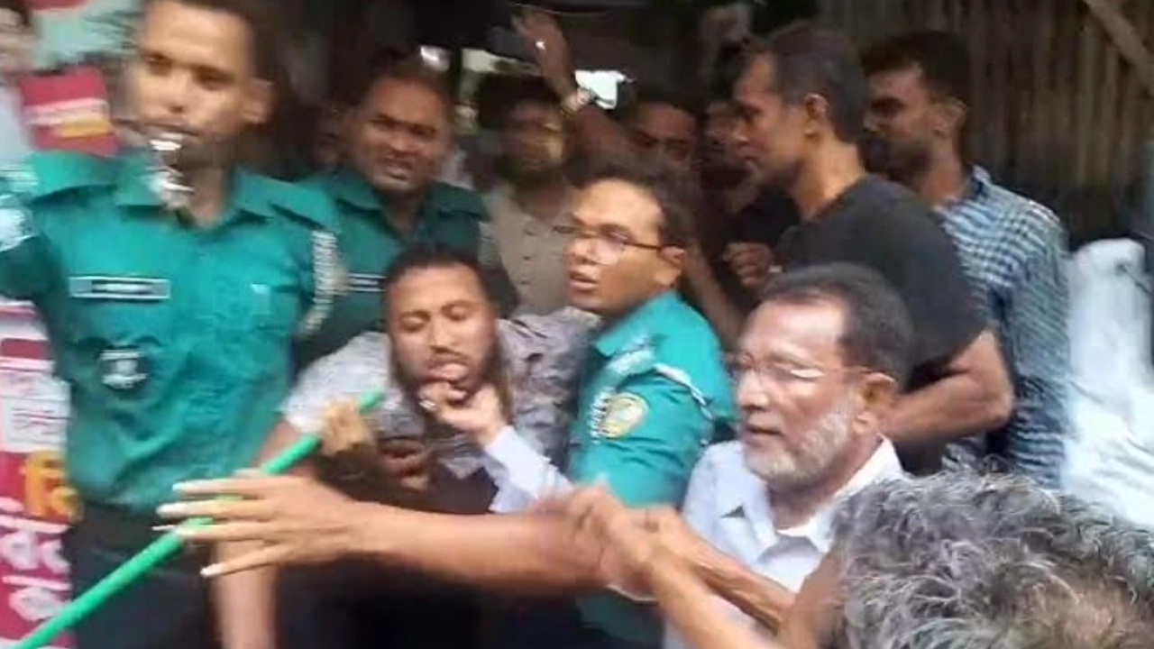 বরিশালে জাপার বিক্ষোভ মিছিলে হামলা, আহত ৭