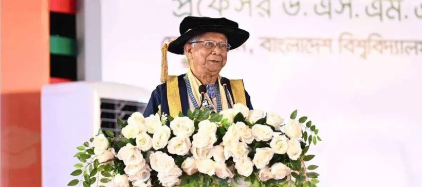 অন্তর্বর্তী সরকারের প্রধান উপদেষ্টা ড. মুহাম্মদ ইউনূস।
আমরা ব্যবসাকেন্দ্রিক সভ্যতা গড়ে তুলেছি, এটা আত্মঘাতী: ড. ইউনূস