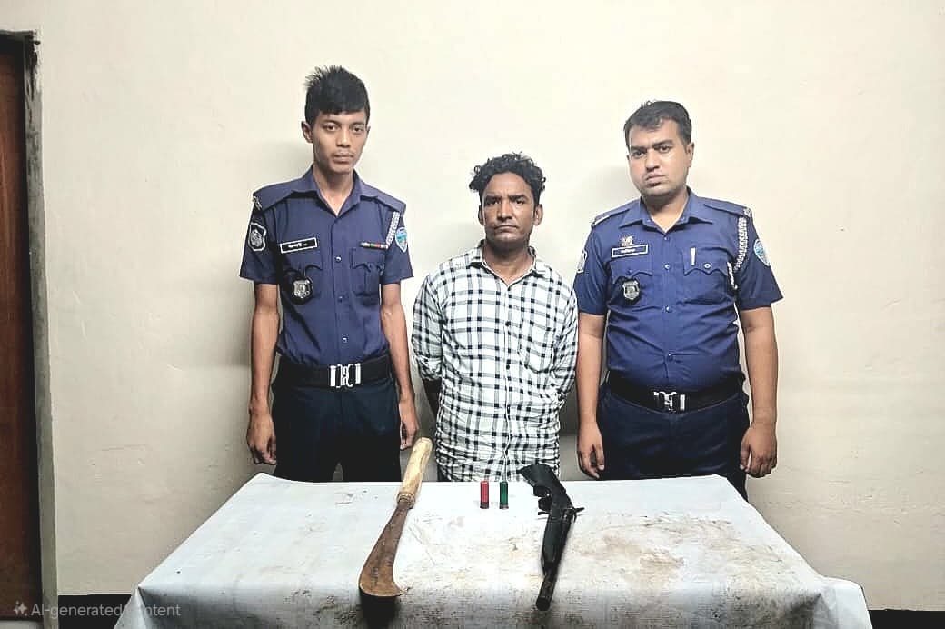 লোহাগাড়ায় যৌথ বাহিনীর অভিযানে দুর্ধর্ষ ডাকাত আটক, অস্ত্র ও গুলি উদ্ধার