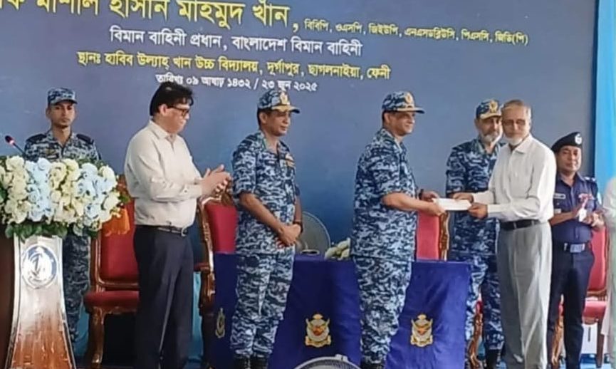 জনসেবায় অঙ্গীকারবদ্ধ বাংলাদেশ বিমানবাহিনী: এয়ার চিফ মার্শাল হাসান মাহমুদ