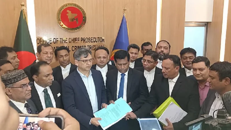 গুমের দায়ে শেখ হাসিনাদের বিরুদ্ধে ট্রাইব্যুনালে সালাহউদ্দিনের অভিযোগ