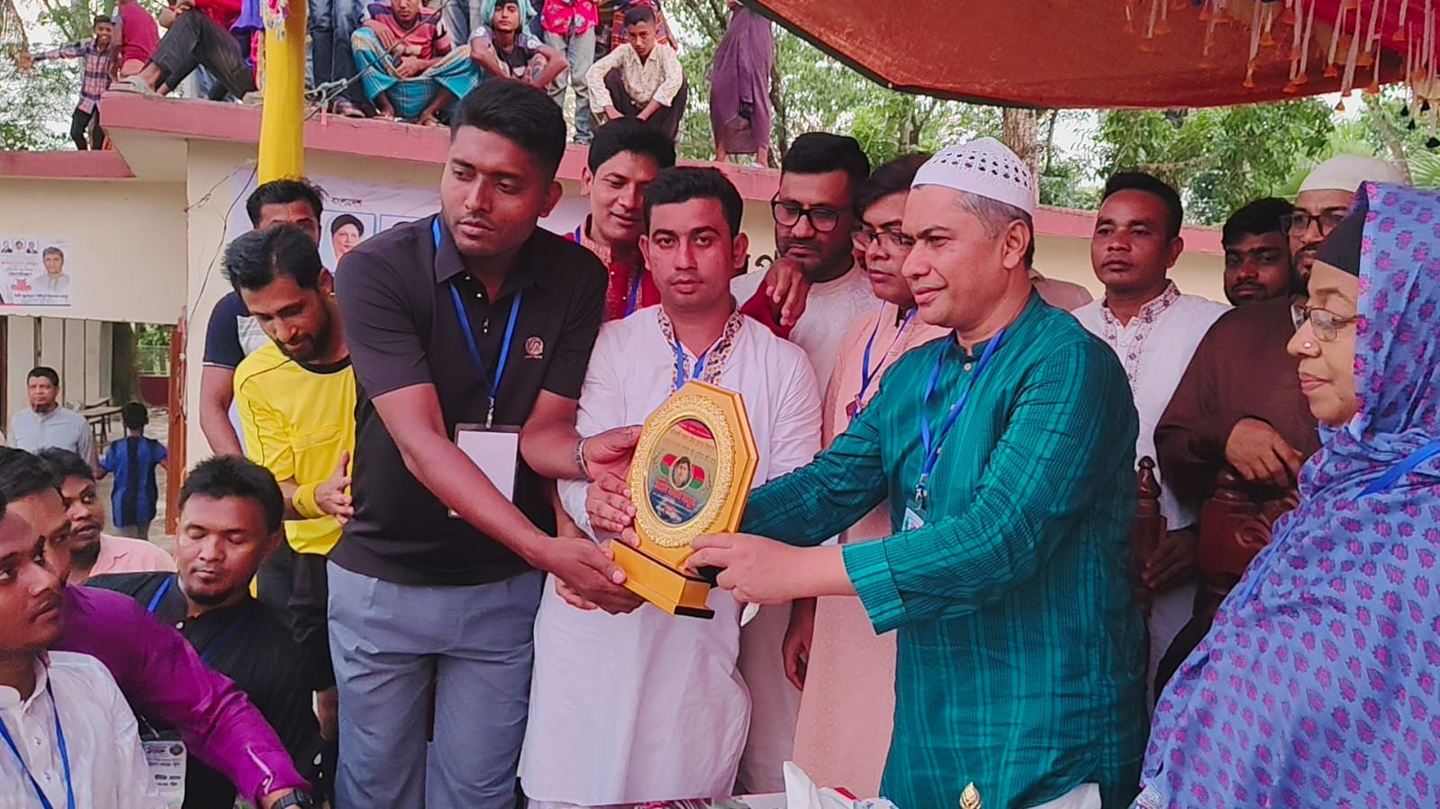 গলাচিপায় আরাফাত রহমান কোকো স্মৃতি ফুটবল প্রীতি ম্যাচ