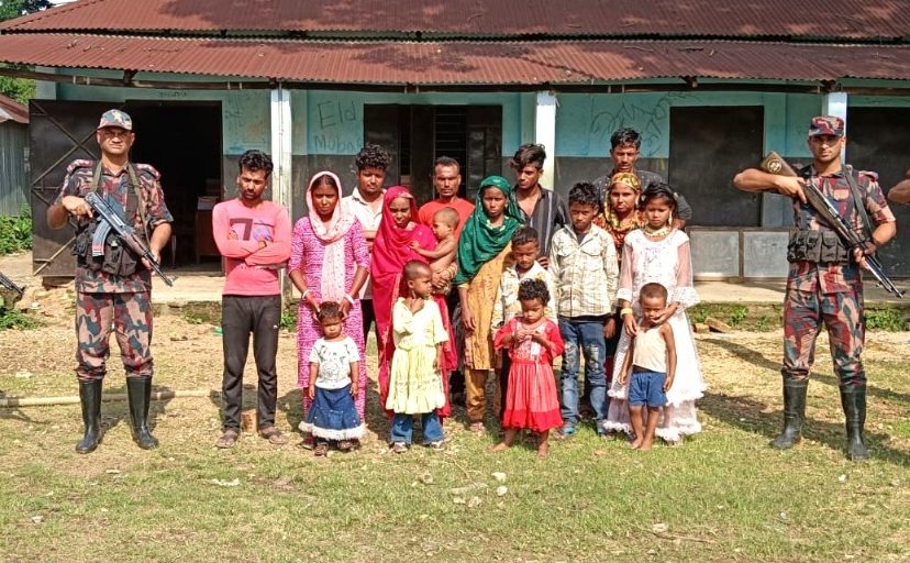 সুনামগঞ্জের ছাতকে সীমান্ত দিয়ে শিশুসহ ১৭ জনকে পুশইন বিএসএফ