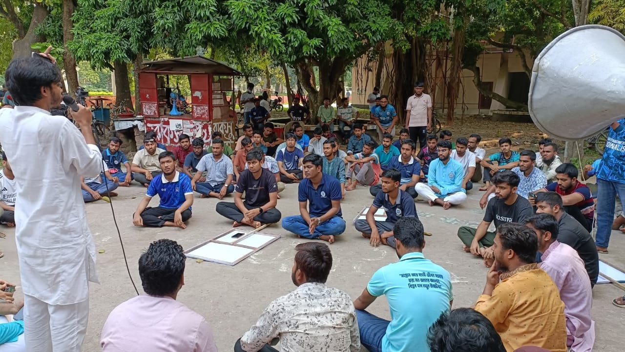 রাকসু নির্বাচনের দাবিতে রাজশাহী বিশ্ববিদ্যালয়ে শিবিরের কর্মসূচি