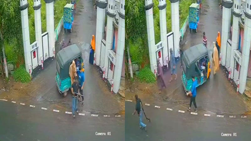 রাউজানে যুবদল নেতা হত্যার সিসিটিভি ফুটেজ ভাইরাল, শনাক্ত দুই সন্ত্রাসী