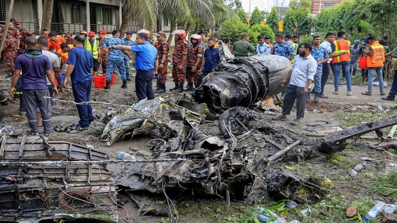 মাইলস্টোন স্কুলে বিমান বিধ্বস্তে নিহত বেড়ে ২৭