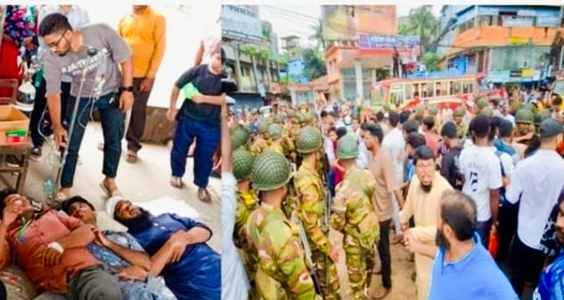 অবরোধে স্তব্ধ বরিশাল, দাবিতে অনড় শিক্ষার্থীরা