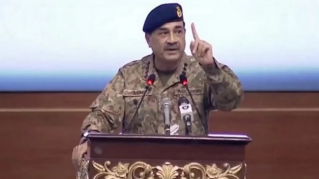 পাকিস্তানের সেনাবাহিনী প্রধান ফিল্ড মার্শাল আসিম মুনির।