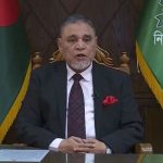 বৃহস্পতিবার সন্ধ্যায় সিইসি এ এম এম নাসির উদ্দিন জাতির উদ্দেশে ভাষণ দেন।