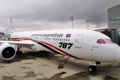 বিমানের বহরে থাকা ড্রিমলাইনার ৭৮৭ সিরিজ। ফাইল ছবি।
