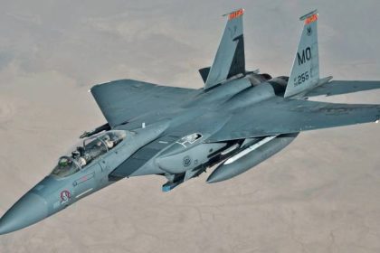 মার্কিন এফ-১৫ই স্ট্রাইক ঈগল। ছবি: ইন্টারনেট থেকে।